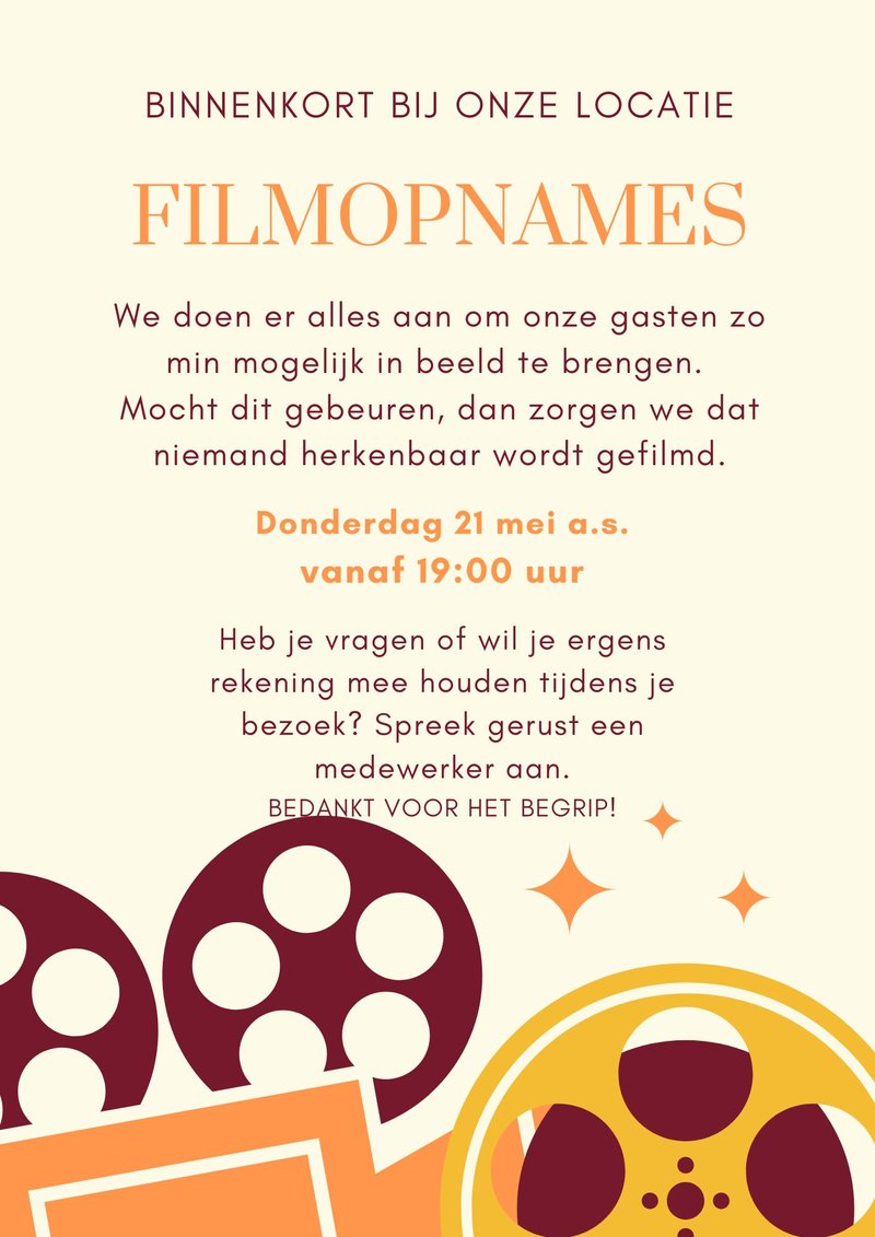 Filmopnames (1)