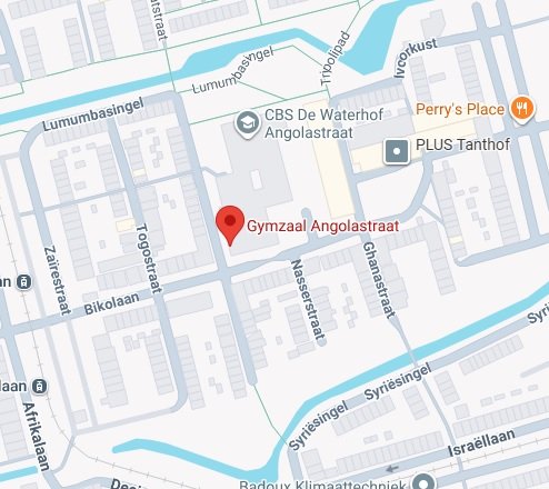 Gymzaal Angolastraat