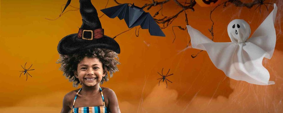 Halloween discozwemmen