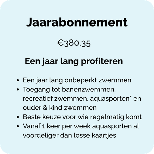 Jaarabonnement