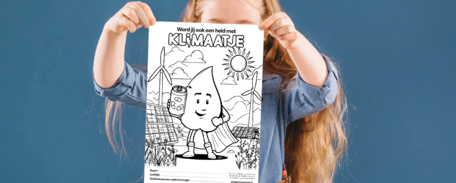 Kleur met klimaatje