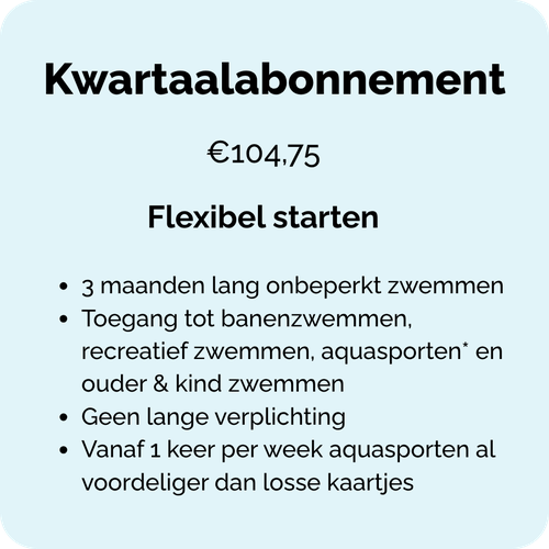 Kwartaalabonnement