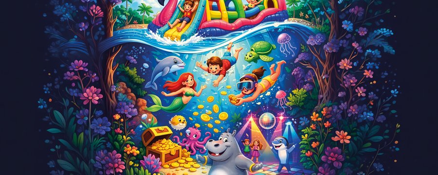 Meivakantie onderwaterwereld