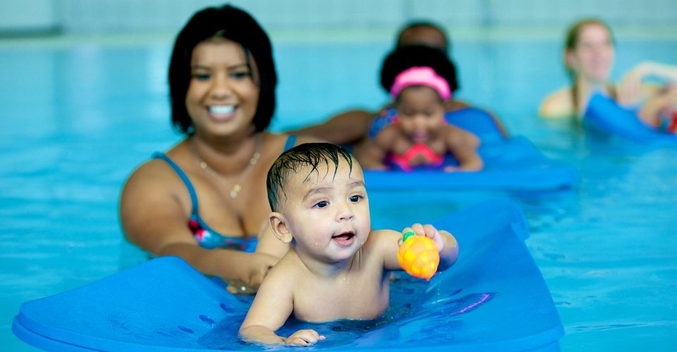 Moeder En Kindzwemmen