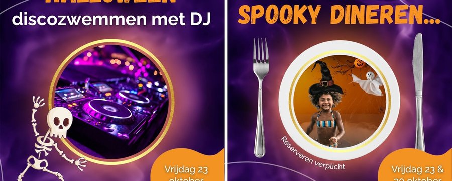Halloween discozwemmen