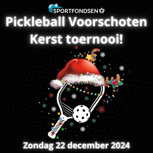 Pickleball kersttoernooi