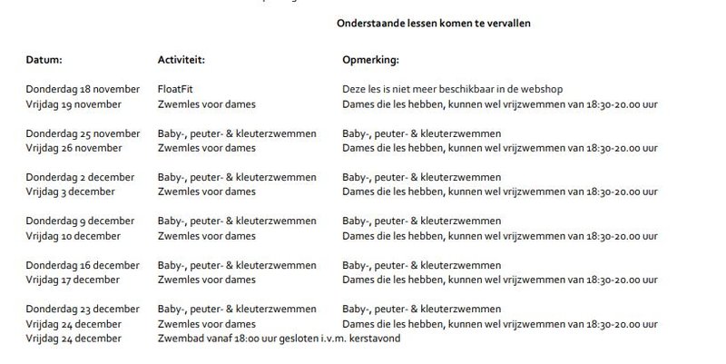 Aanpassing activiteitenrooster november-december Het Wedde.JPG