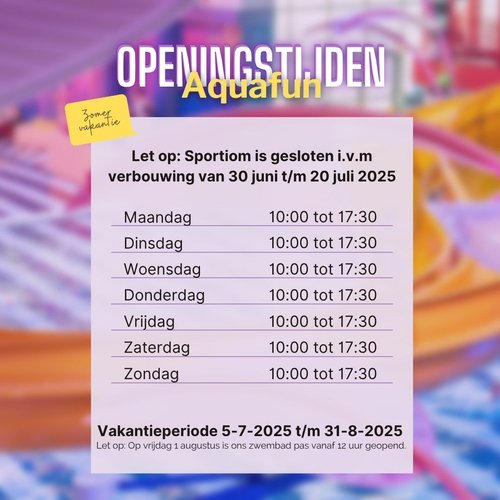 Zomervakantie Aqua - Bowling