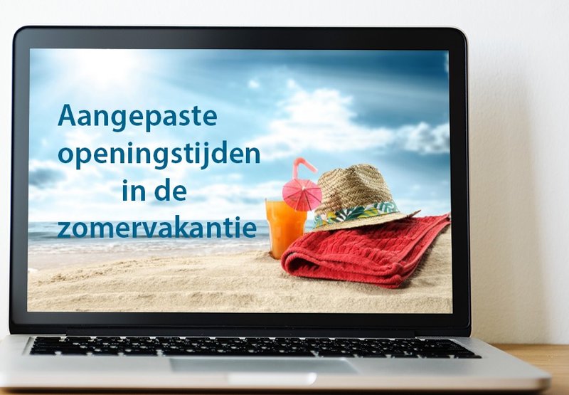 Aangepaste openingstijden