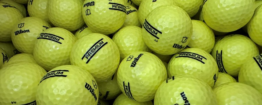 Nieuwe drivingrangeballen voor golfbaan Het Wedde