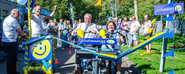 Fietsmaatjes feestelijk geopend