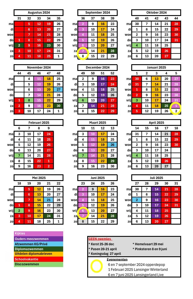 jaarplanning
