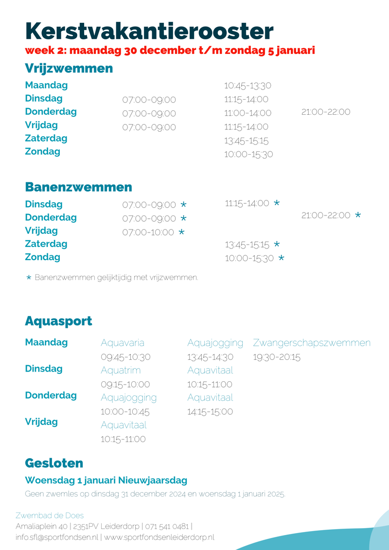 kerstvakantie Week 2 achterkant