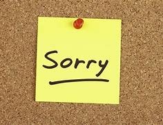 sorry