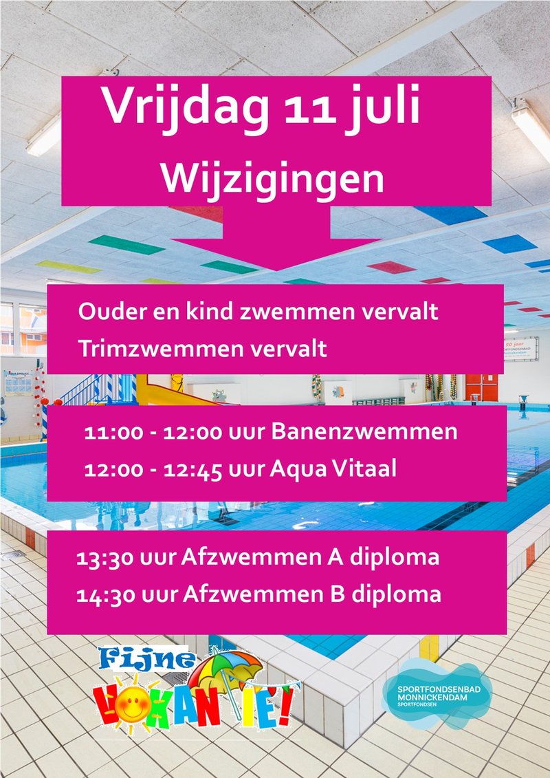 vrijdag 11 juli